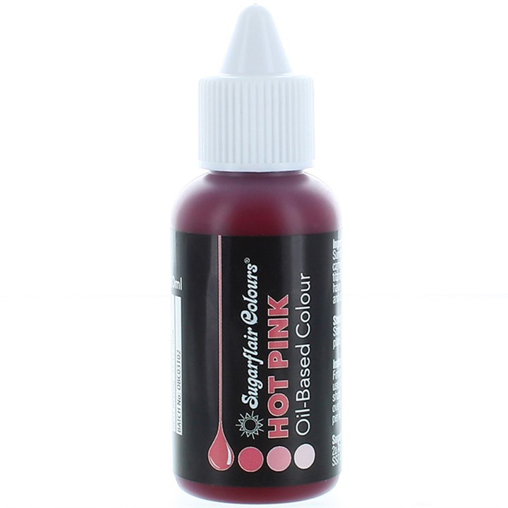 Sugarflair Oil Based Colour - Hot Pink 30ml