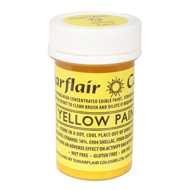 Sugarflair Edible Paint - Yellow