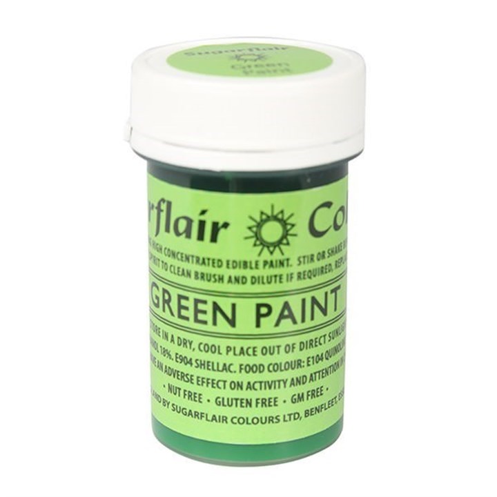 Sugarflair Edible Paint - Green