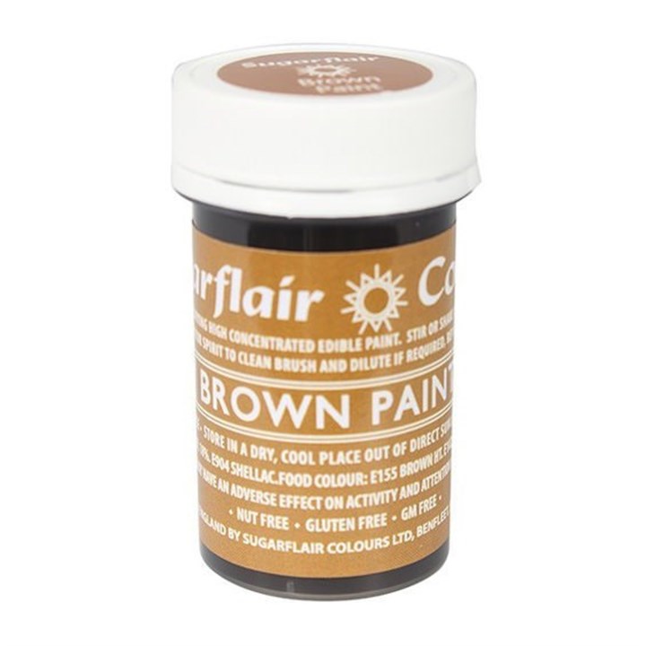Sugarflair Edible Paint - Brown