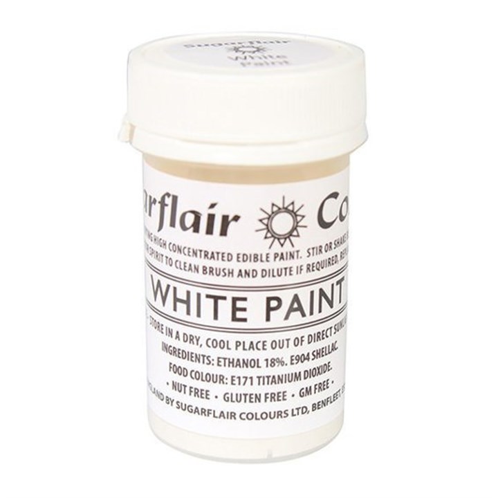 Sugarflair Edible Paint - White