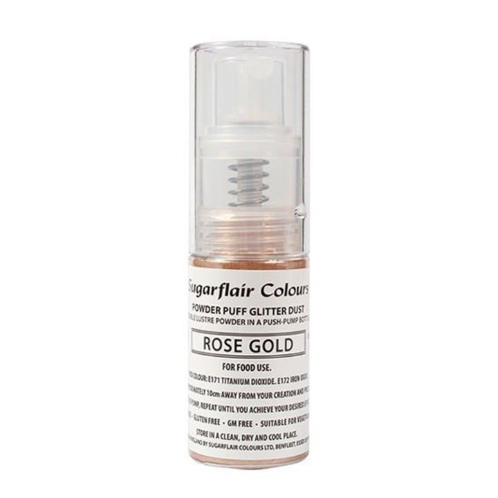 Sugarflair Edible Pump Spray - Rose Gold