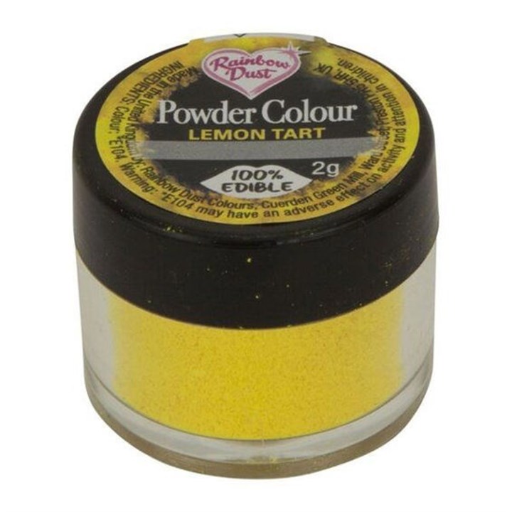 Rainbow Dust Edible Matt Dusting Colour - Lemon Tart