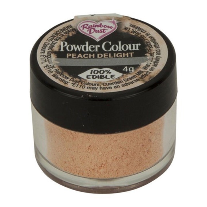 Rainbow Dust Edible Matt Dusting Colour - Peach Delight