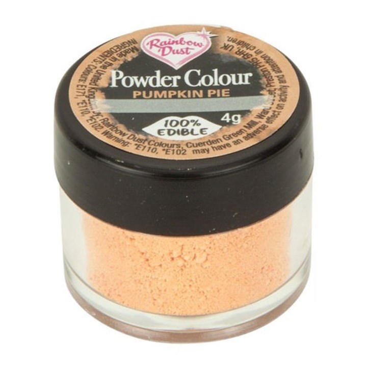Rainbow Dust Edible Matt Dusting Colour - Pumpkin Pie