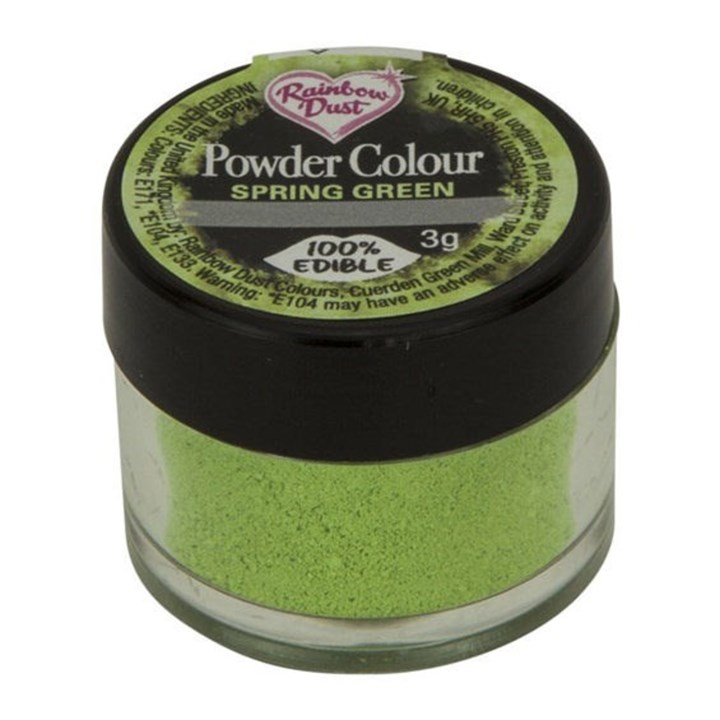 Rainbow Dust Edible Matt Dusting Colour - Spring Green