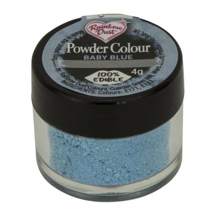 Rainbow Dust Edible Matt Dusting Colour - Baby Blue