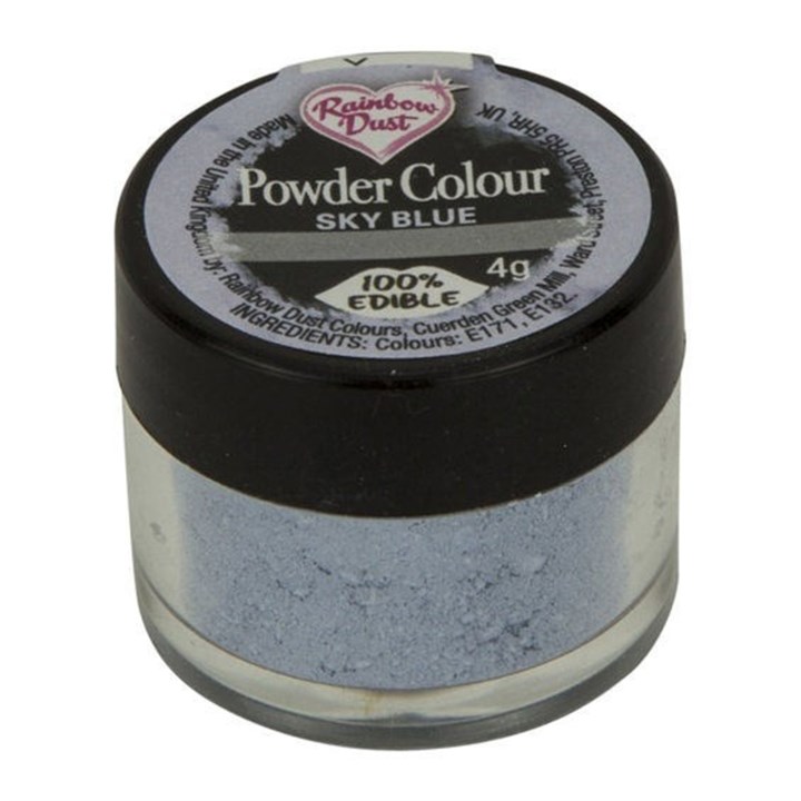Rainbow Dust Edible Matt Dusting Colour - Sky Blue