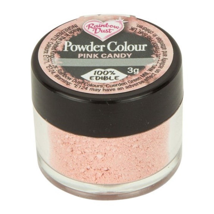 Rainbow Dust Edible Matt Dusting Colour - Pink Candy
