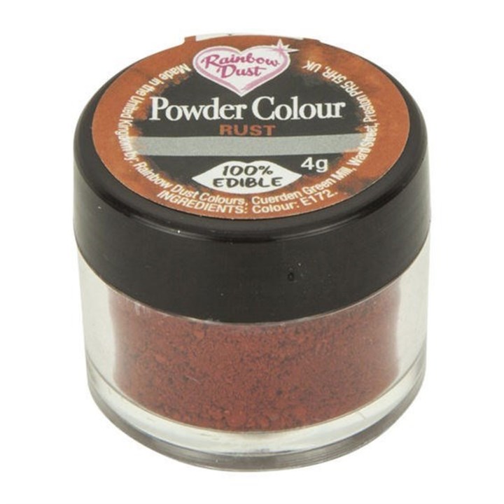 Rainbow Dust Edible Matt Dusting Colour - Rust