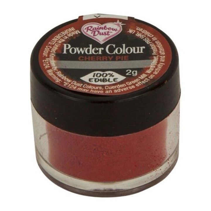 Rainbow Dust Edible Matt Dusting Colour - Cherry Pie