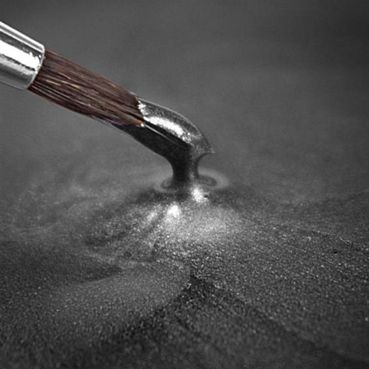 Rainbow Dust Metallic Food Paint  - Dark Silver - 25ml