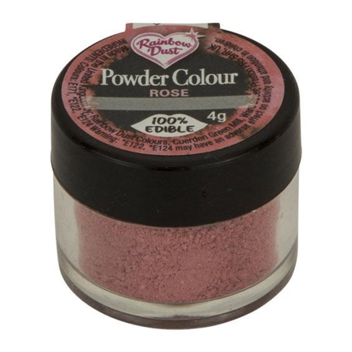 Rainbow Dust Edible Matt Dusting Colour - Rose