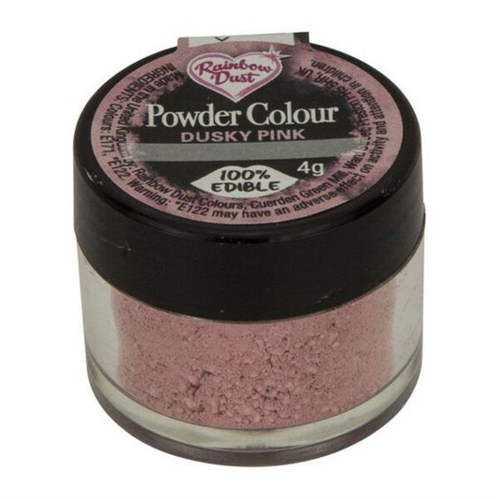 Rainbow Dust Edible Matt Dusting Colour - Dusky Pink