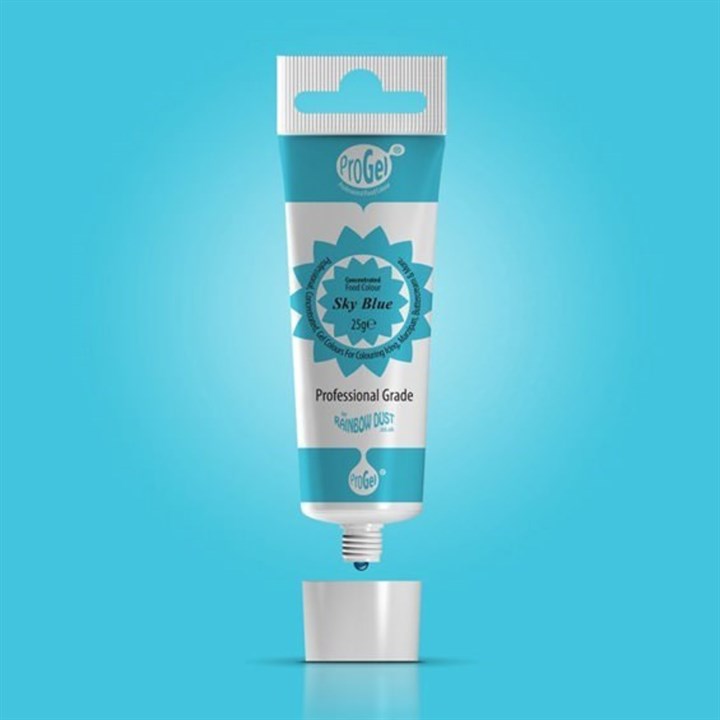 ProGel Concentrated Food Colour by Rainbow Dust - 25g - Sky Blue