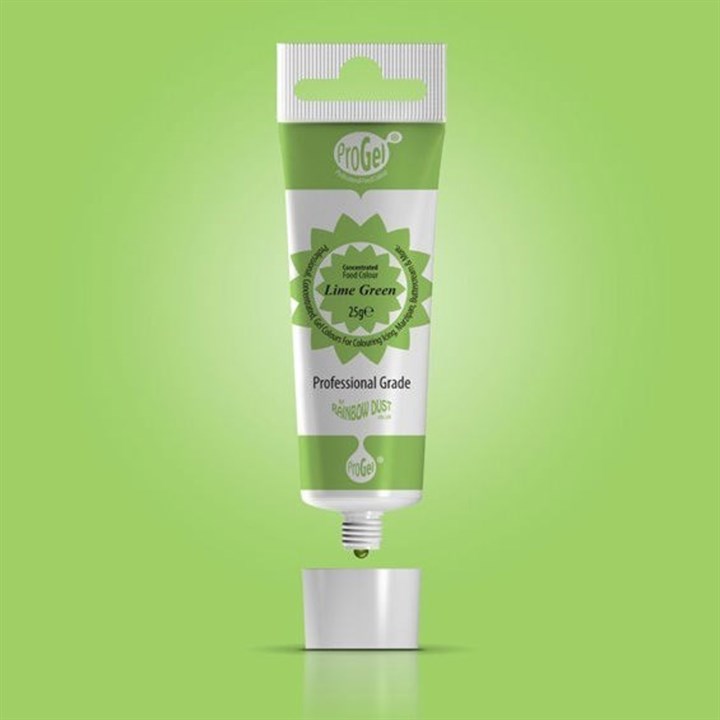 ProGel Concentrated Food Colour by Rainbow Dust - 25g - Lime Green