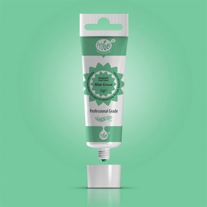 ProGel Concentrated Food Colour by Rainbow Dust - 25g - Mint Green