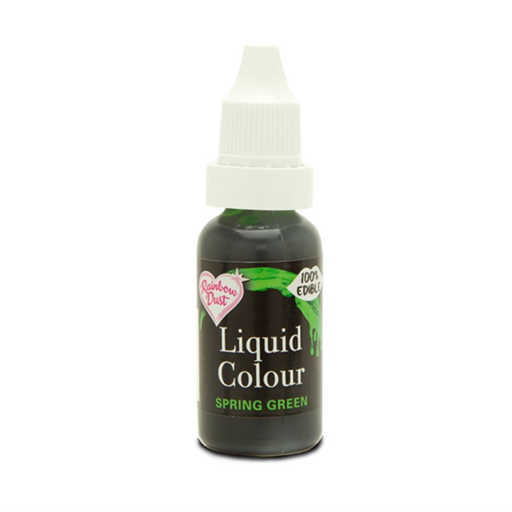 Rainbow Dust Liquid Food Colour - Spring Green