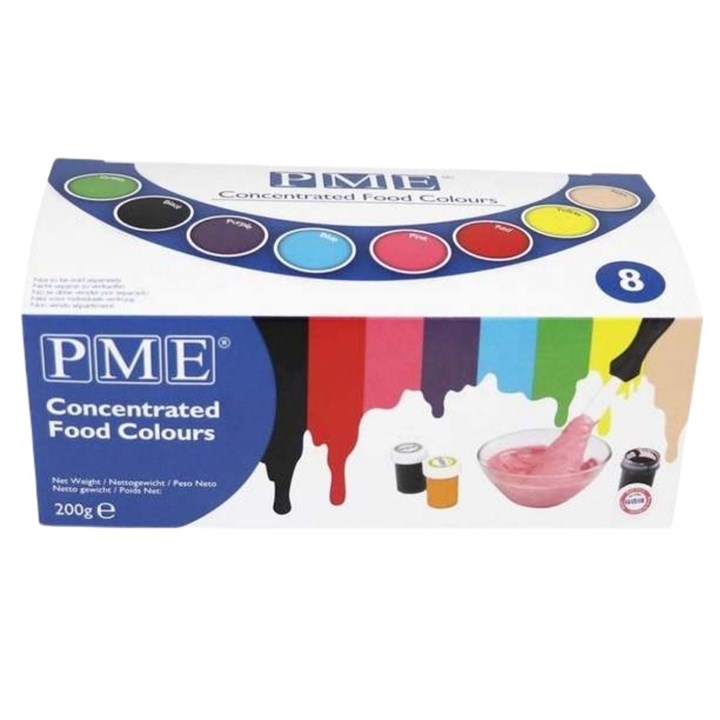 PME Paste Colours - Set of 8