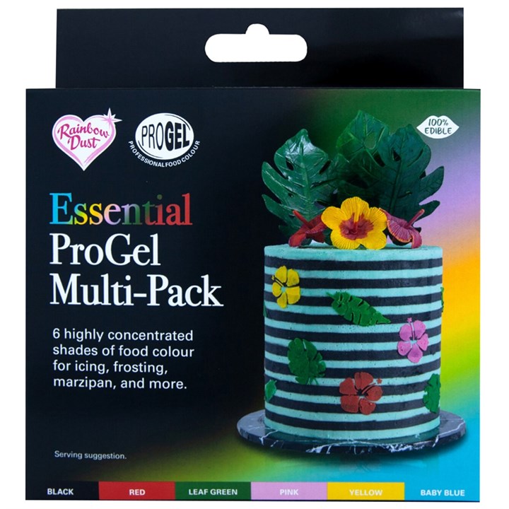 Rainbow Dust ProGel Essentials Multipack 6 x 25g
