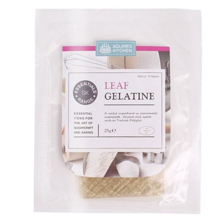 Squires Leaf Gelatine - 25g