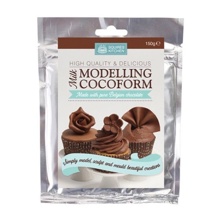 Squires Cocoform Modelling Chocolate - Milk - 150g