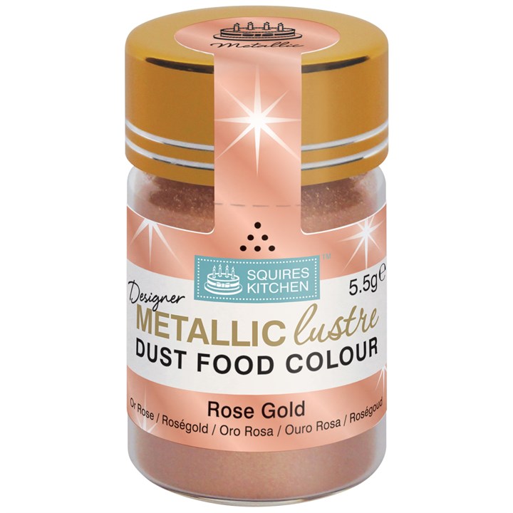 Squires Metallic Lustre Rose Gold