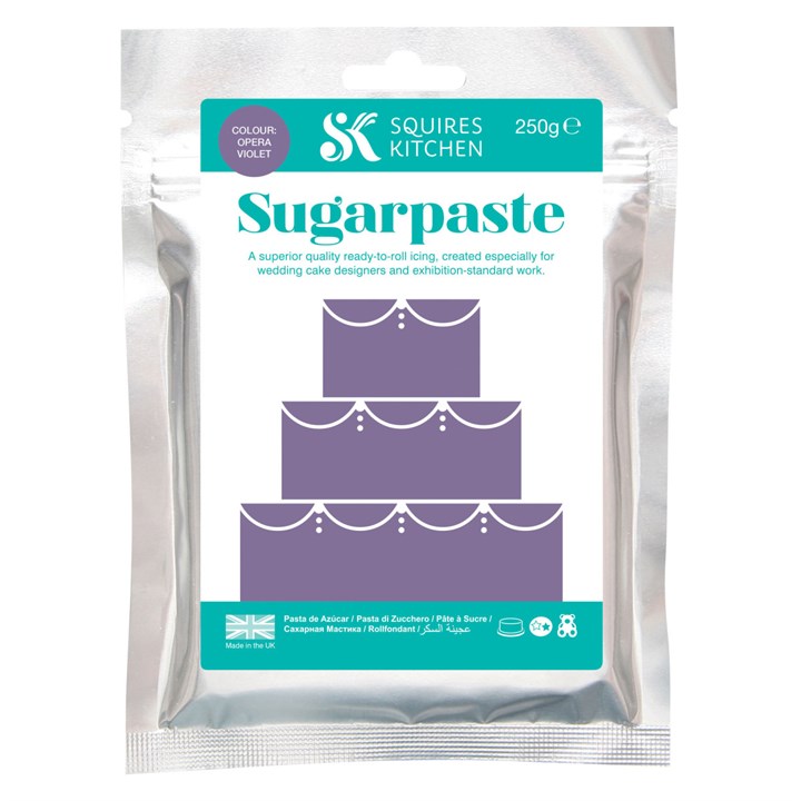 Squires Sugarpaste - Opera Violet - 250g