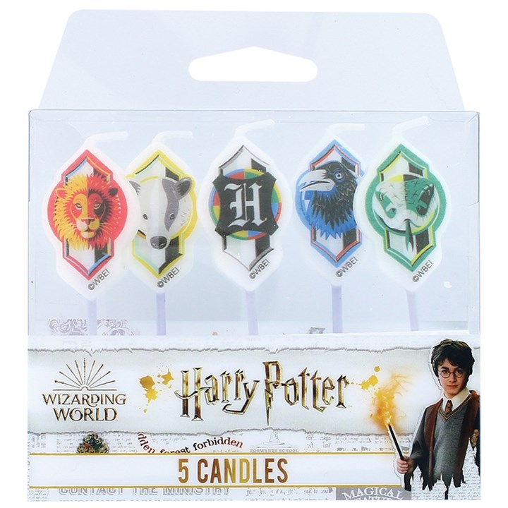 Harry Potter - 5 Hogwarts Candles