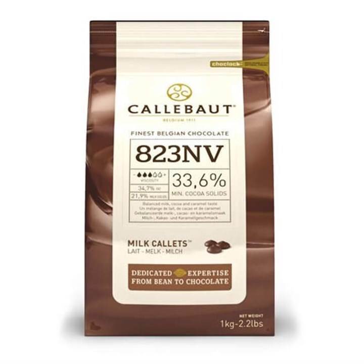 Callebaut Belgian Chocolate - Milk - 1kg
