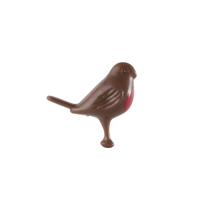Brown Plastic Robin - 50 Pack