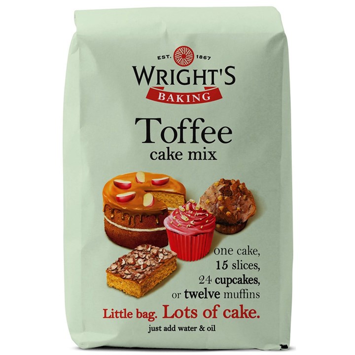 Wright's Toffee Cake Mix - 500g