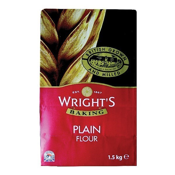Wright's Plain White Flour - 1.5kg