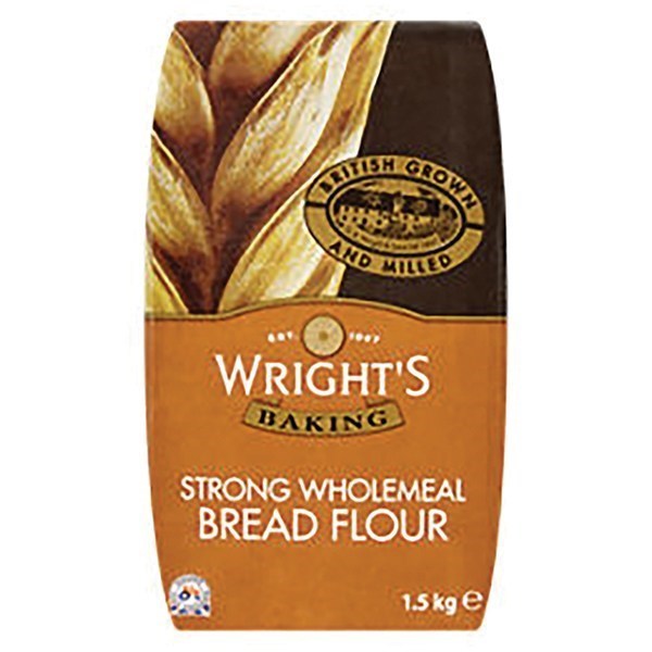 Wright's Strong Wholemeal Bread Flour - 1.5kg