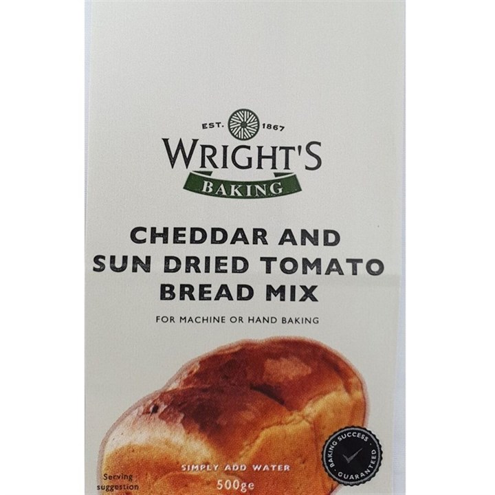 Wright's Cheddar & Sun Dried Tomato Bread Mix - 500g