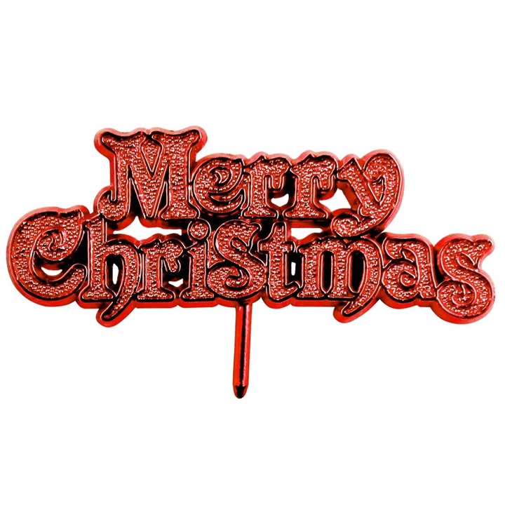 Merry Christmas Red Motto - 50