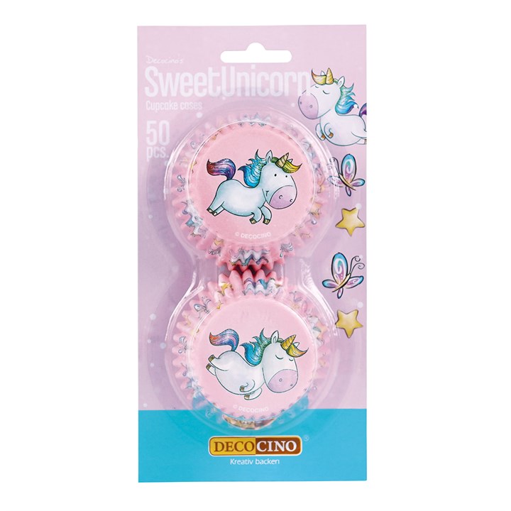 Decocino Sweet Unicorn Baking Cases - 50