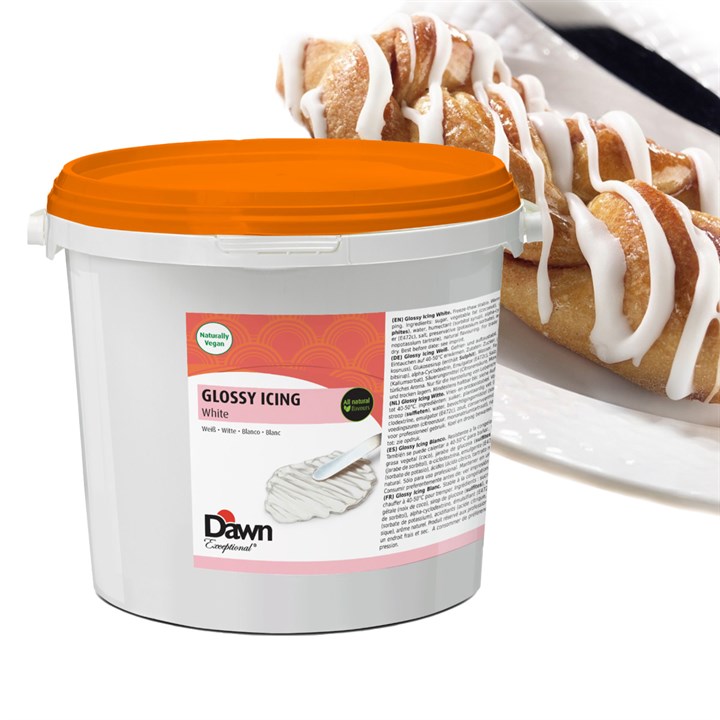 Dawn Foods Glossy Icing White - 14kg