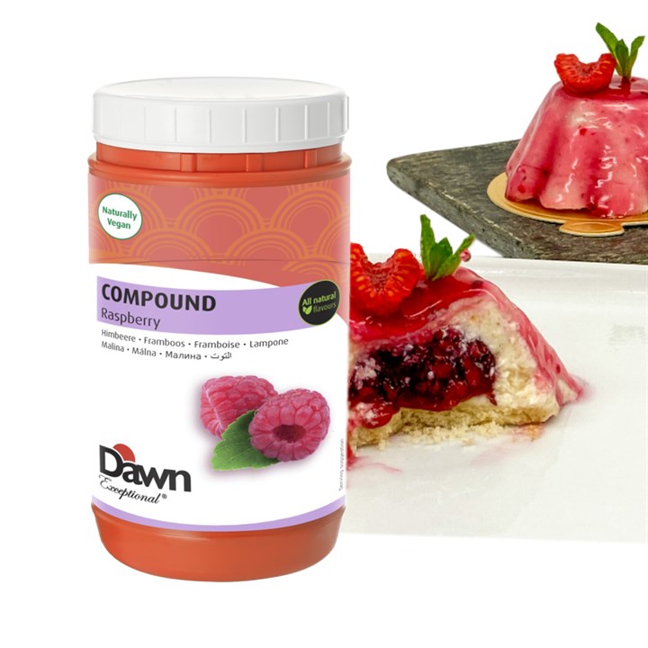 Dawn Foods Compound Flavour Paste Raspberry - 1kg