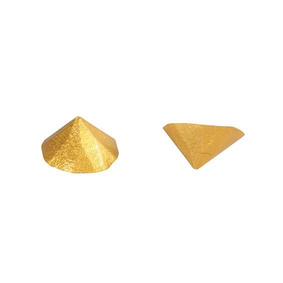 House of Cake Edible Diamonds - Studs - Metallic Gold - Pack of 20