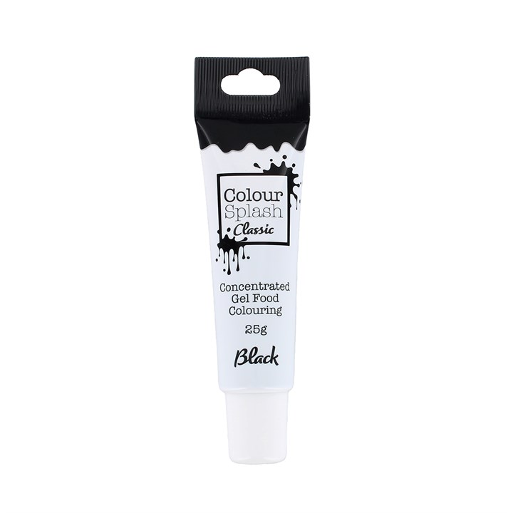 Colour Splash Food Colouring Gel - Black - 25g
