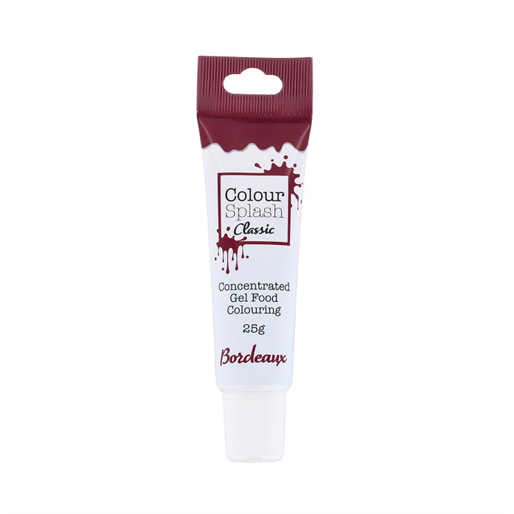 Colour Splash Food Colouring Gel - Bordeaux - 25g