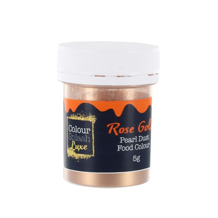 Colour Splash Food Colouring Powder - Pearl - Rose Gold