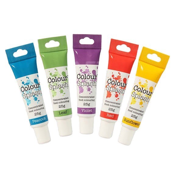 Colour Splash Food Colouring Gel Set - Primary