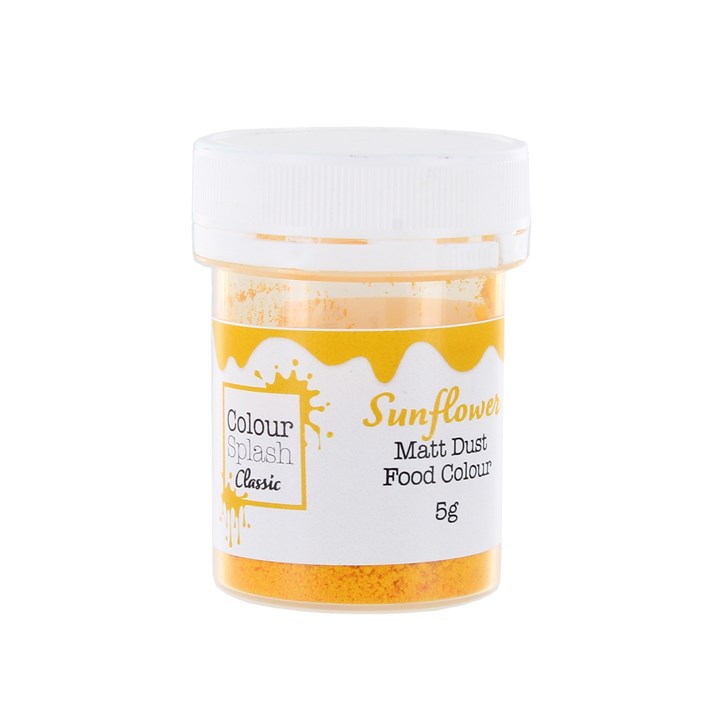 Colour Splash Food Colouring Powder - Matt - Sunflower