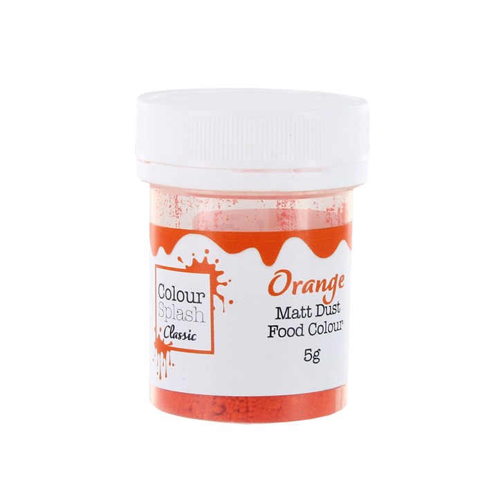 Colour Splash Food Colouring Powder - Matt - Orange