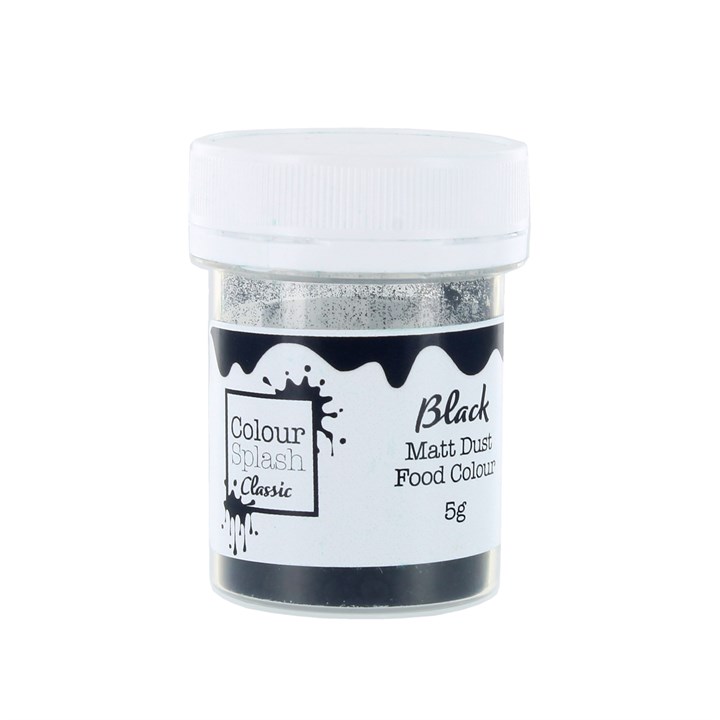 Colour Splash Food Colouring Powder - Matt - Black