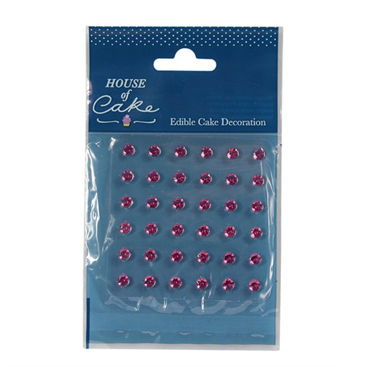 House of Cake Jelly Studs - Pink - Pack of 36 - SALE
