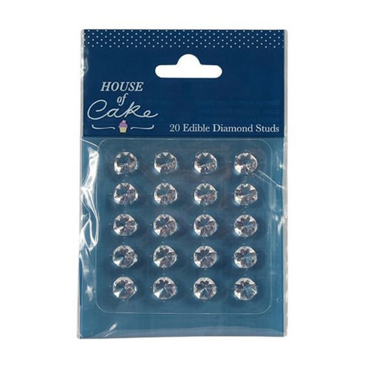 House of Cake Jelly Gems - Clear - Pack of 20 | Craft Company