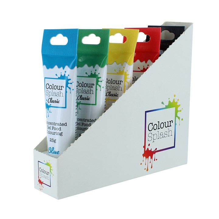 Colour Splash Gels - Primaries - 25g x 5